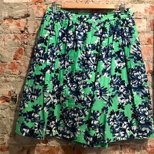 J.Crew Patio Skirt in Floral, sz. 8